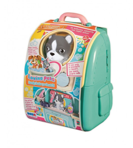 Oktató játékok - Rucsac cu accesorii Loving Pets Beauty Center RS Toys cabinet veterinar
