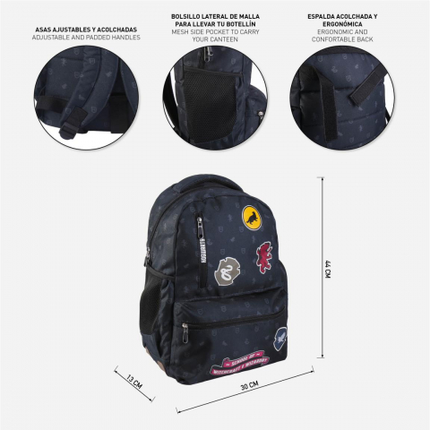 Cerda-Rucsac Harry Potter Hogwarts Navy, 30x13x44 cm [2]