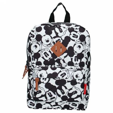 Jucarii 3-5 ani - Vadobag-Rucsac Mickey Mouse My Little Bag White, Vadobag, 34x23x13 cm