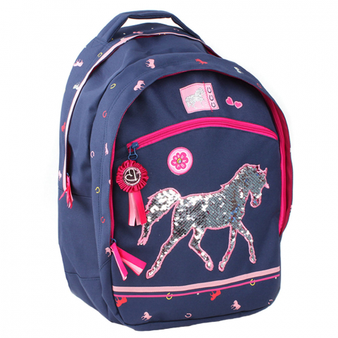 Játékok 3-5 éveseknek - Rucsac Milky Kiss The Winner Navy, Vadobag, 45x28x20 cm