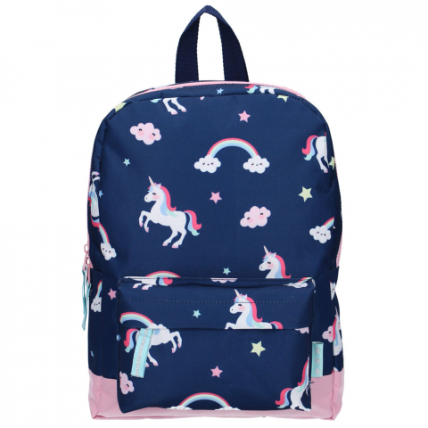 Játékok 3-5 éveseknek - Rucsac Milky Kiss True Blue Unicorn, Vadobag, 34x23x13 cm