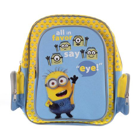Játékok 3-5 éveseknek - Rucsac Minions, 30x25x10 cm