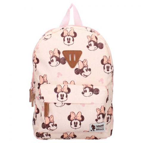 Játékok 3-5 éveseknek - Rucsac Minnie Mouse Rocking It Peach, Vadobag, 33x23x12 cm