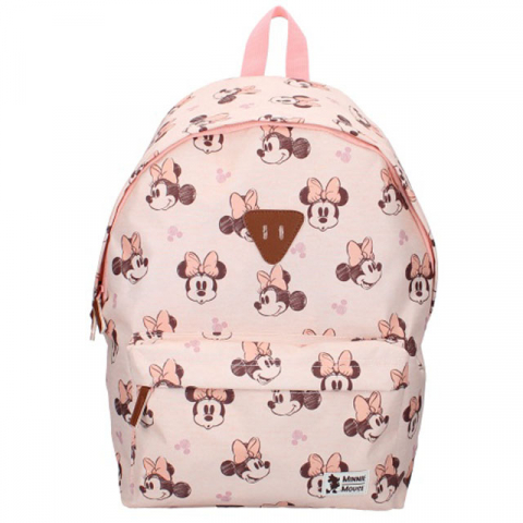 Játékok 3-5 éveseknek - Rucsac Minnie Mouse Rocking It Peach, Vadobag, 43x30x14 cm