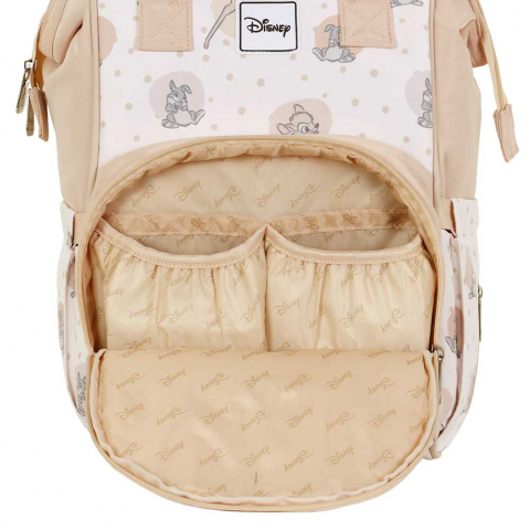 Rucsac multifunctional pentru mamici si copii, Disney Bambi Tender, 25x40x20 cm [3]