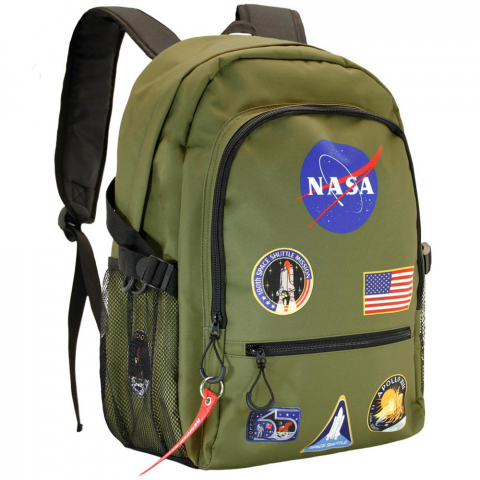 Jucarii 3-5 ani - Karactermania-Rucsac NASA Fan Fight Khaki, 31x44x18 cm