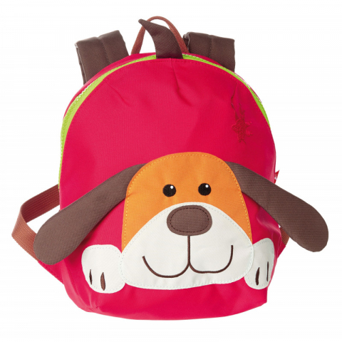 Jucarii 3-5 ani - Sigikid-Rucsac pentru copii Catel cu urechi clapauge cu detalii 3D, Sigikid