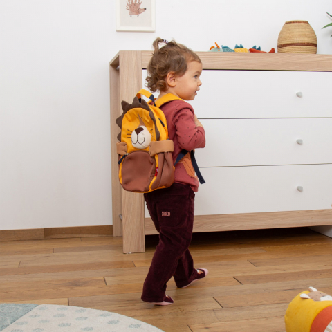 Sigikid-Rucsac pentru copii Leu cu labe si coama 3D, Sigikid [11]