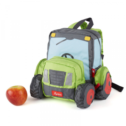 sigikid-Rucsac pentru copii Tractor cu roti si detalii 3D, Sigikid [1]