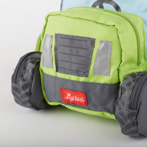 sigikid-Rucsac pentru copii Tractor cu roti si detalii 3D, Sigikid [5]