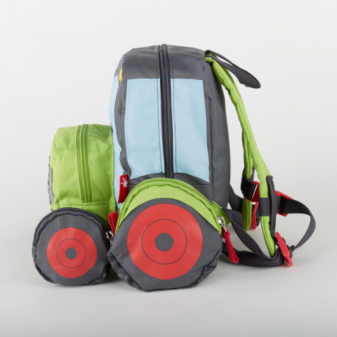 sigikid-Rucsac pentru copii Tractor cu roti si detalii 3D, Sigikid [2]