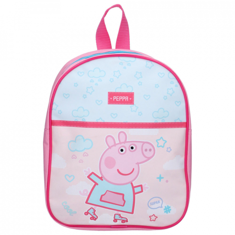 Jucarii 3-5 ani - Vadobag-Rucsac Peppa Pig Roll With Me Pink, Vadobag, 28x22x10 cm