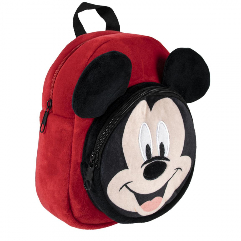 Játékok 3-5 éveseknek - Rucsac plusat Mickey Mouse, 18x22x8 cm