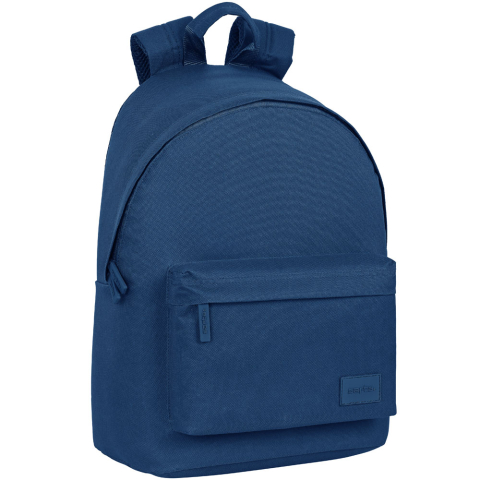 Oktató játékok - Rucsac Safta Basic Navy Blue, buzunar laptop/tableta, 31x41x16 cm