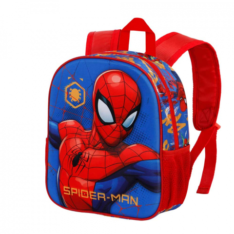 Játékok 3-5 éveseknek - Rucsac Spiderman Leader 3D, 26x31x11 cm