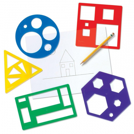 Iskolai felszerelések - Learning-Resources-Sabloane-de-desenat