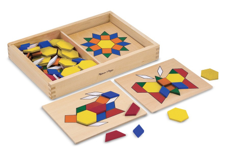 Baba kirakósok - Melissa-Doug-Sabloane-si-forme-geometrice-din-lemn
