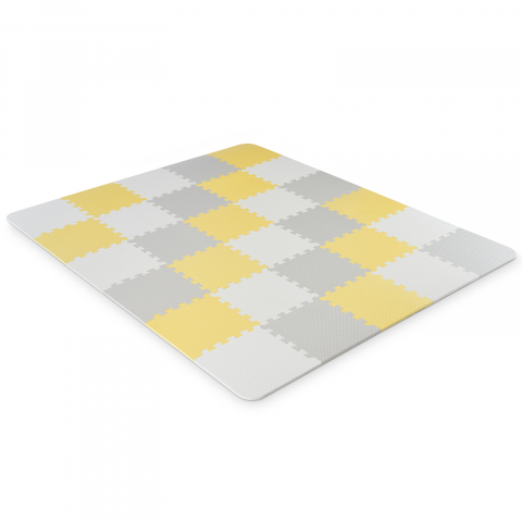Saltea De Joaca Kinderkraft Luno, Spuma, Yellow [4]