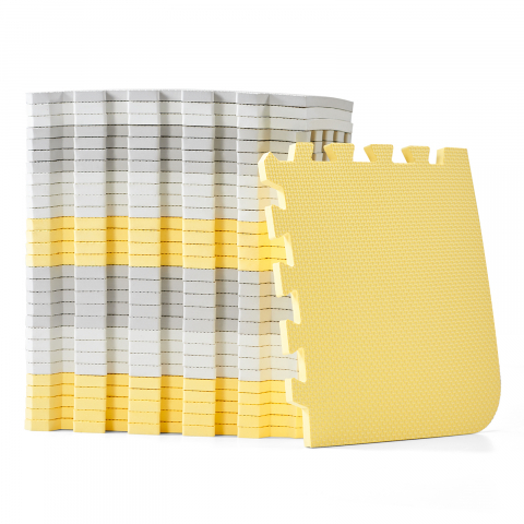 Saltea De Joaca Kinderkraft Luno, Spuma, Yellow [7]