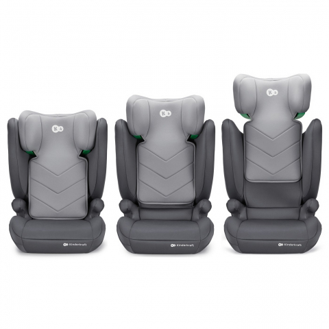 Scaun Auto Kinderkraft I-Spark, I-Size 100-150 Cm, Grey [2]