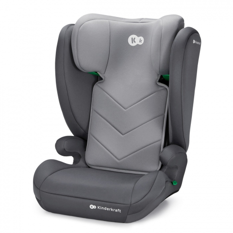 Oktató játékok - Scaun Auto Kinderkraft I-Spark, I-Size 100-150 Cm, Grey