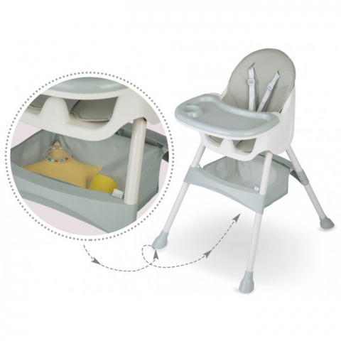 Scaun de masa 3 in 1 Ricokids Milo - Verde [5]