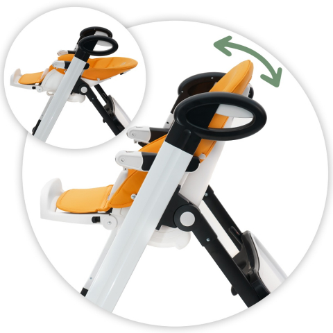 Scaun de masa AppeKids - Vogue - Orange [2]