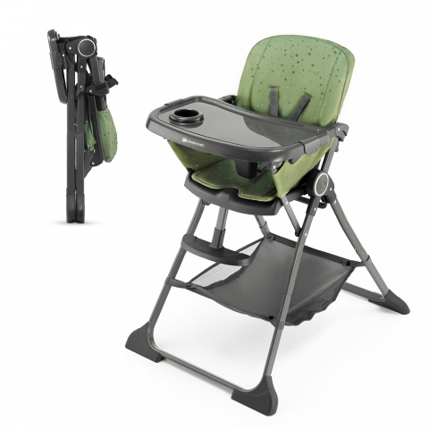 Scaun De Masa Kinderkraft Foldee, Pliabil, Green [6]