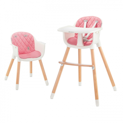 Oktató játékok - Scaun De Masa Kinderkraft Sienna, 2 In 1, Pink
