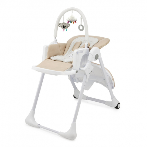 Scaun De Masa Kinderkraft Tummie, Pliabil, Beige [2]