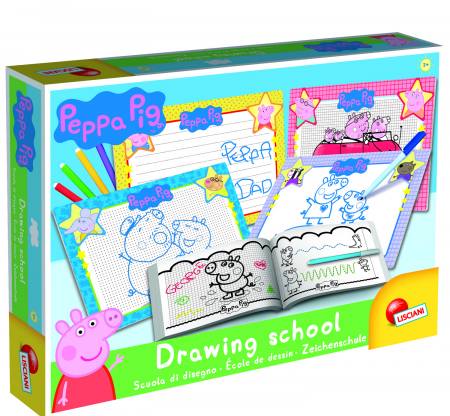 Toate jucariile - Lisciani Scoala de desen - Peppa Pig
