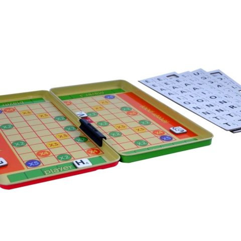 Jucarii educative - Purple Cow-Scrabblino Magnetic