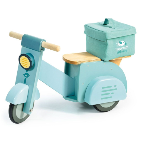 Oktató játékok - Scuter pentru livrare, din lemn premium - Delivery Scooter - Tender Leaf Toys