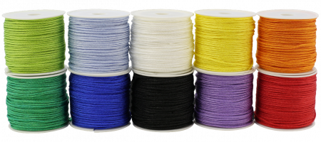 Oktató játékok és játékok - OColor Set 10 bobine snur colorat diam 1.5 mm