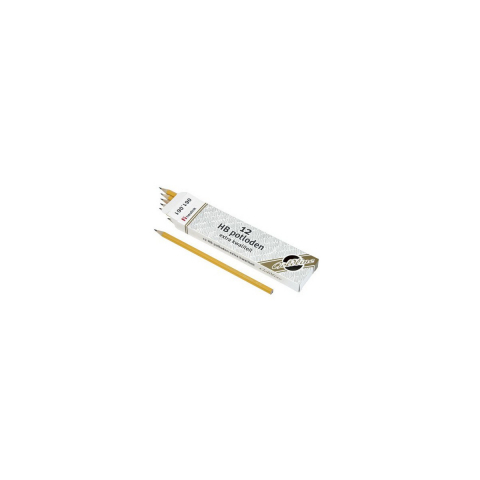 Rechizite scolare - Set-12-creioane-Goldline-HB-din-lemn-galben-Heutink-Heutink