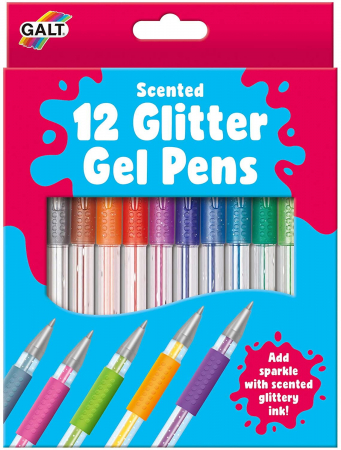 Papír-írószer - Galt Set 12 pixuri cu gel si sclipici