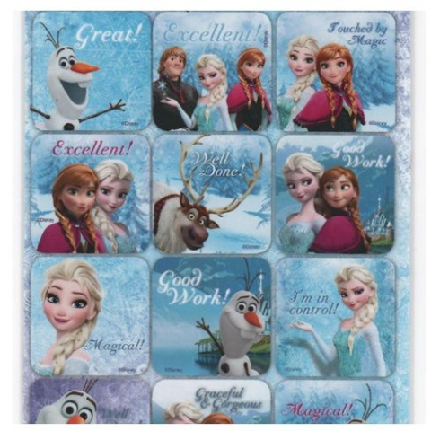 Set 15 autocolante reutilizabile Frozen, 95x195 mm [1]