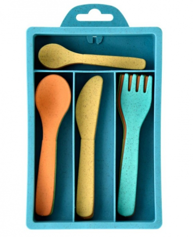 Cadouri botez - Set-17-tacamuri-bioplastic,-pentru-copii-Otto-Simon