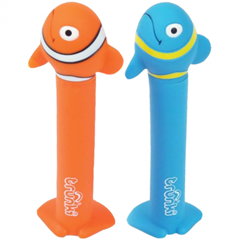 Jucarii 1-3 ani - Trunki-Set 2 bete colorate Trunki Dive Sticks pentru inot