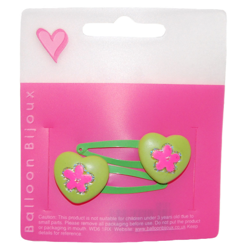 Játékok 3-5 éveseknek - Set 2 clame Heart & Flower 13782