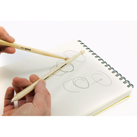 SUCK UK-Set 2 creioane Drumstick, 23 cm, pentru scris sau pentru tobe [1]