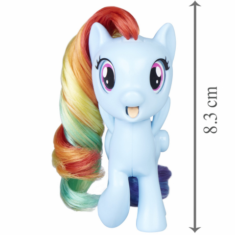 Set 2 figurine Rainbow Dash Silly Looks, 4 / 8 cm, My Little Pony [1]