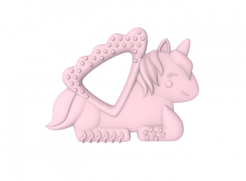 Set 2 Jucarii Dentitie Silicon Melii Model Unicorn Pisica [1]