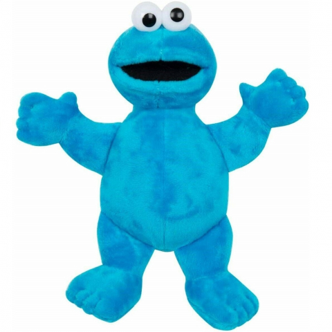 Play by Play-Set 2 jucarii din plus Elmo 26 cm & Cookie Monster 25 cm, Sesame Street [1]