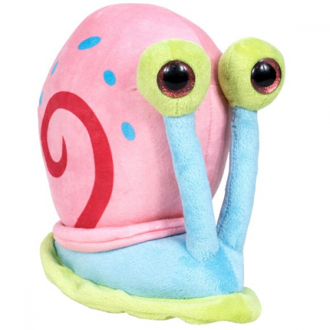 Play by Play-Set 2 jucarii din plus SpongeBob 16 cm si Gary 15.5 cm [2]