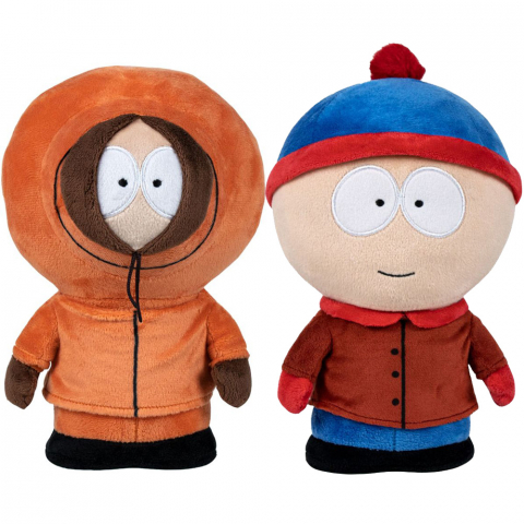 Jucarii 0-1 ani - Set 2 jucarii din plus Stan Marsh, 18 cm si Kenny McCormick, 17 cm, South Park
