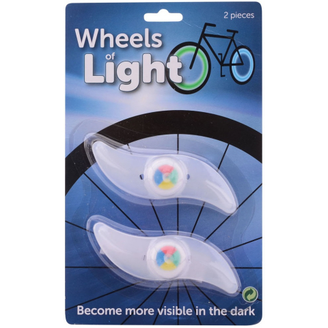 Jucarii 3-5 ani - UP Int'l-Set 2 lumini pentru bicicleta