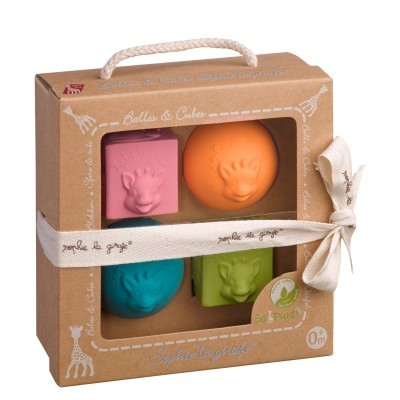 VULLI SAS-Set 2 Mingiute Si 2 Cuburi Girafa Sophie [1]