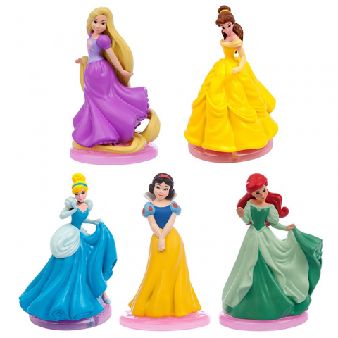 Set 2 mini- figurine surpriza in capsula de plastic, Disney Princess [2]