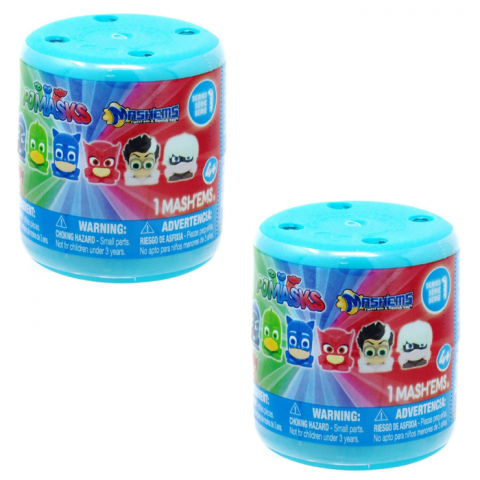 Játékok 50 RON alatt - Set 2 mini- figurine surpriza in capsula de plastic, PJ Masks